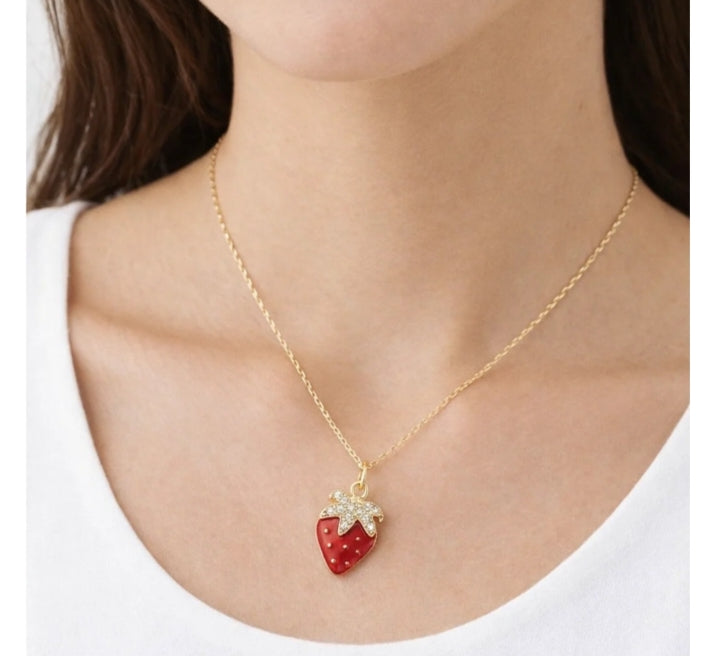 Strawberry Necklace