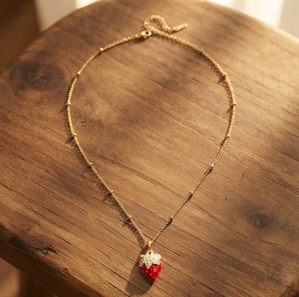 Strawberry Necklace