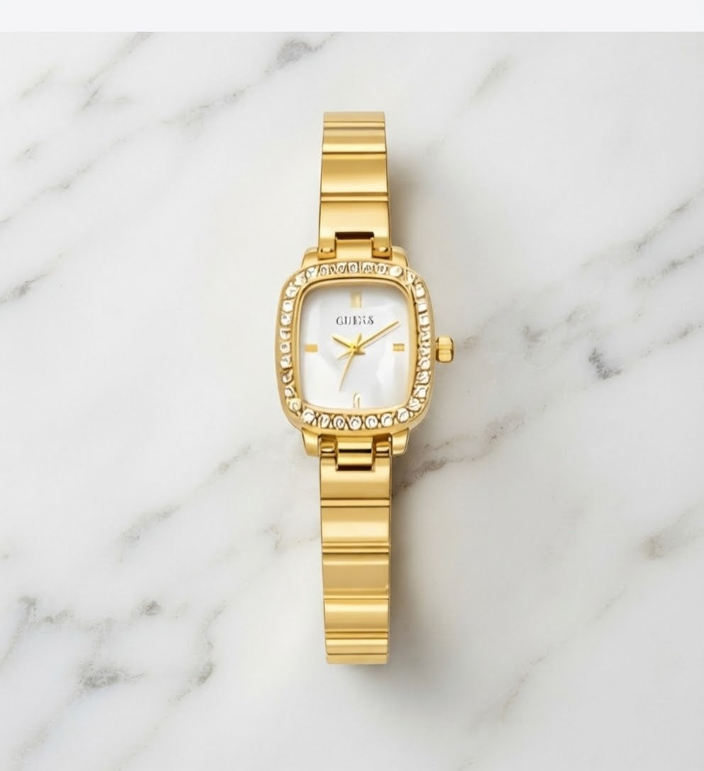 Polished Gold Watch